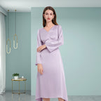 DINADD® Mit unregelmäßiger Avantgarde-Silhouette Anmutiges Freizeitkleid