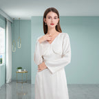 DINADD® Mit unregelmäßiger Avantgarde-Silhouette Anmutiges Freizeitkleid