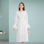 DINADD®️ Stilvolle elegante Tencel-Kleid
