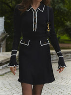 Chanel-Stil Strickkleid | Zeitlose Eleganz neu interpretiert