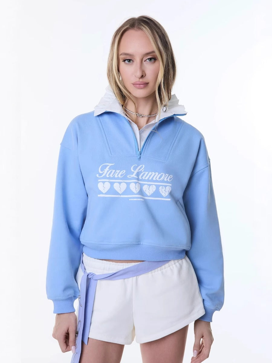 Stehkragen-Sweatshirt Damen | Style trifft auf Komfort