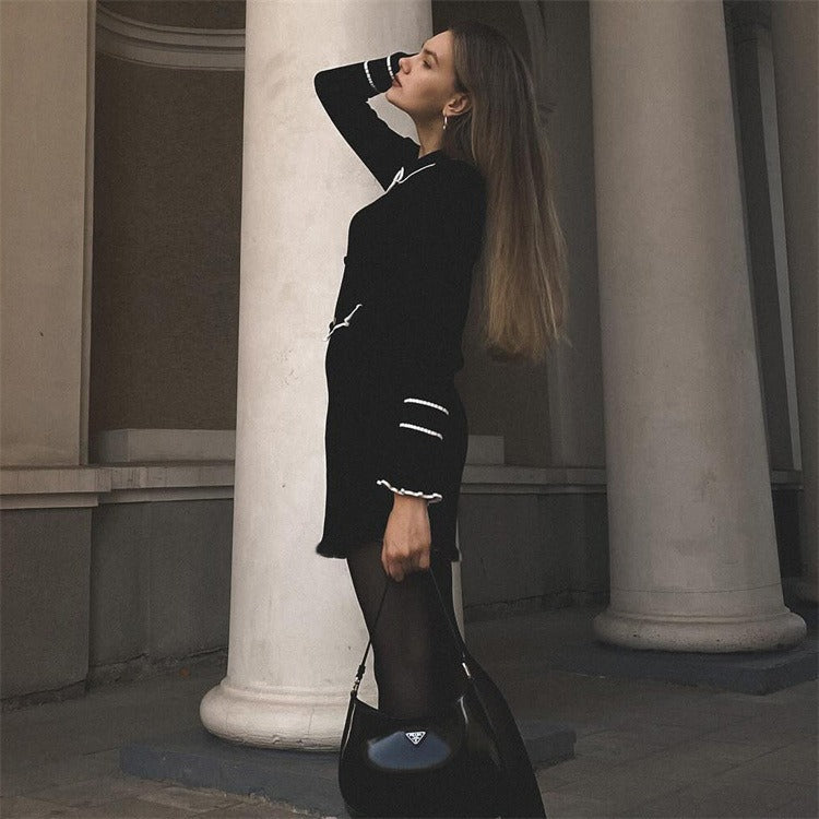 Chanel-Stil Strickkleid | Zeitlose Eleganz neu interpretiert