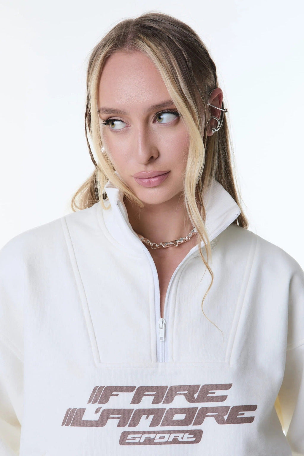 Stehkragen-Sweatshirt Damen | Style trifft auf Komfort